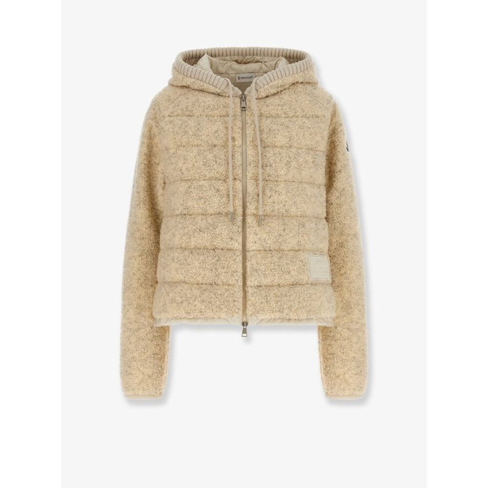 Moncler Women Jacket/Cardigan With Zip And Hood
